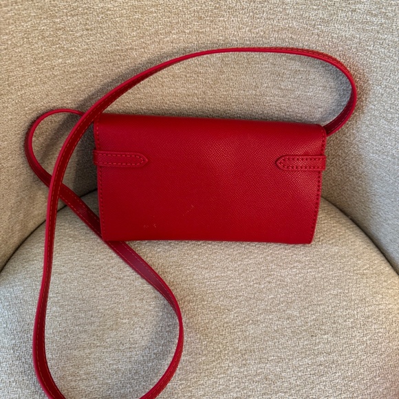 Handmade long wallet clutch crossbody bag - Picture 5 of 5